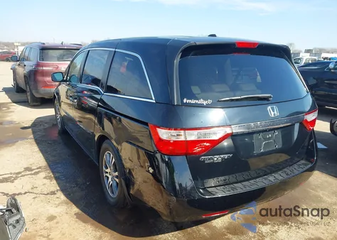 2013 Honda Odyssey Ex-L z USA, uszkodzony, nr VIN 5FNRL5H6XDB038069